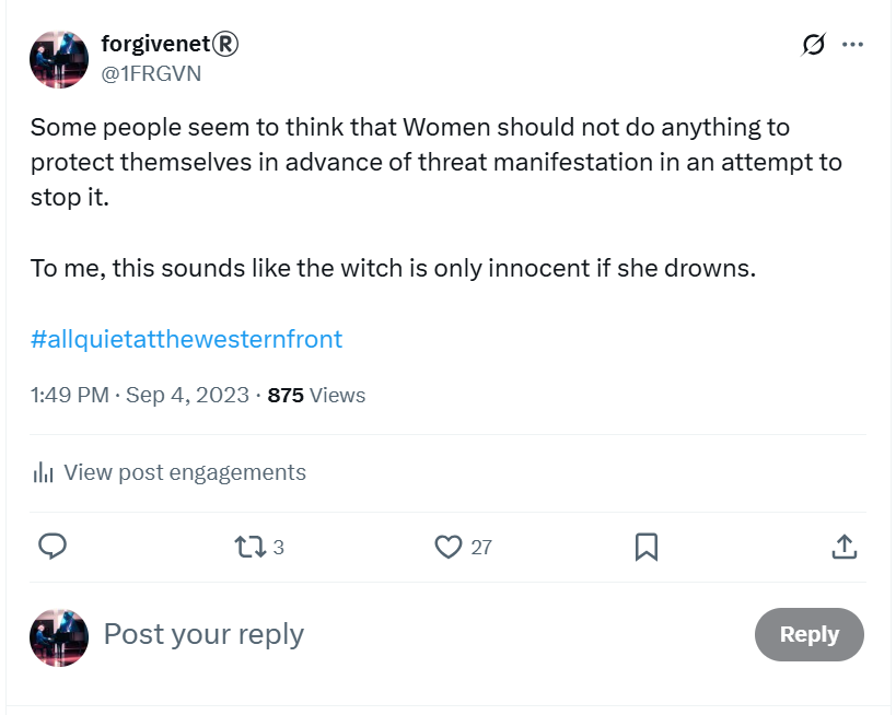 Dismissive feminists