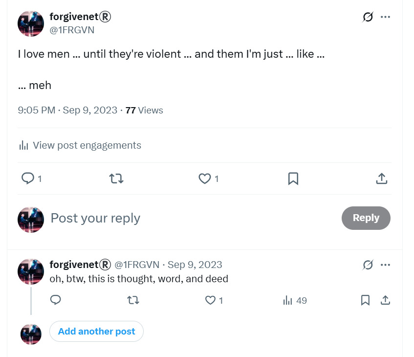 Violent men
