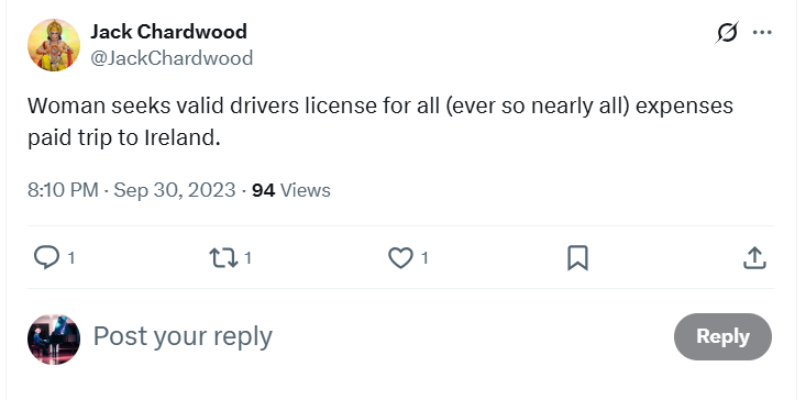 Woman seeks drivers license
